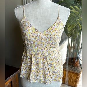 Abercrombie and Fitch Floral Tank